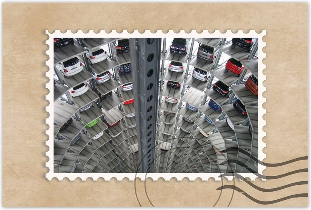 Poszterek 60x40 Emeletes garázs