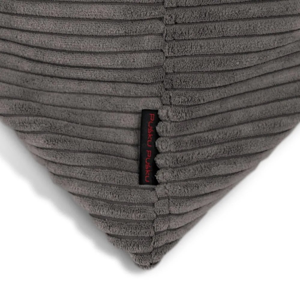 Barna kordbársony babzsákfotel Razzmatazz – SLOWDOWN