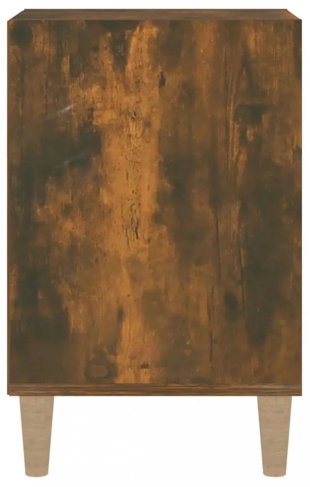 füstös tölgy színű szerelt fa TV-szekrény 100x35x55 cm