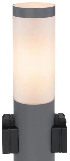 Globo 3158AK - Kültéri lámpa 2 aljzattal BOSTON 1xE27/23W/230V IP44