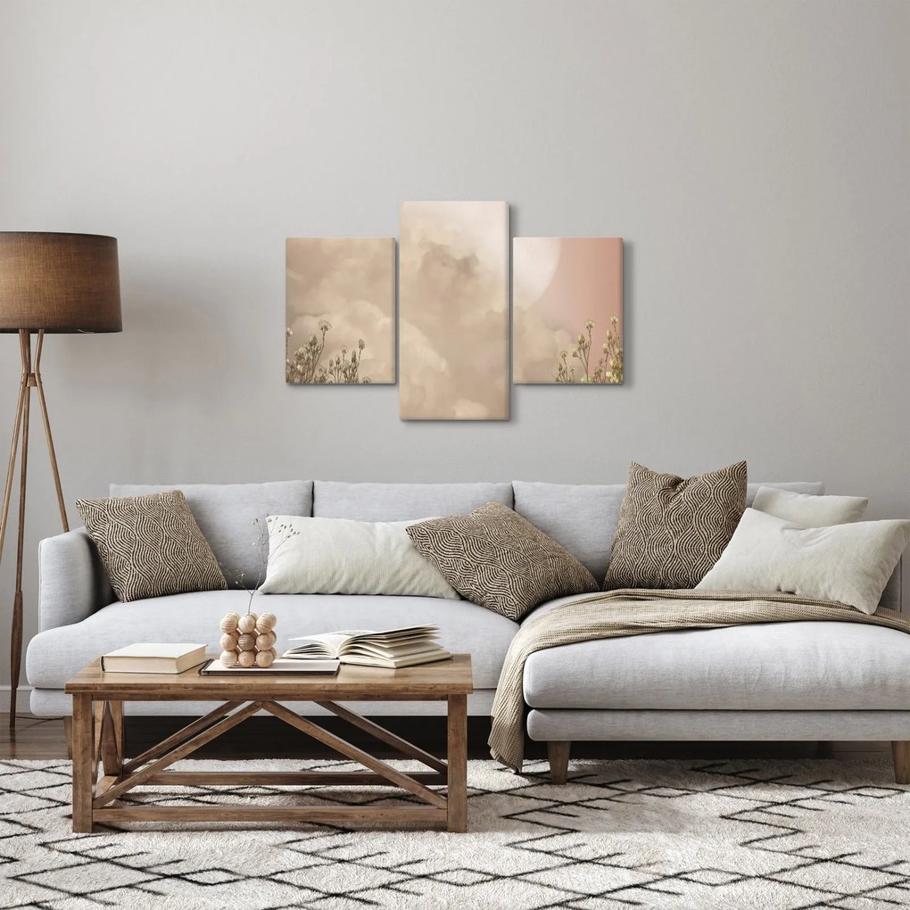 Kép - Rózsaszín telihold (90x60 cm)