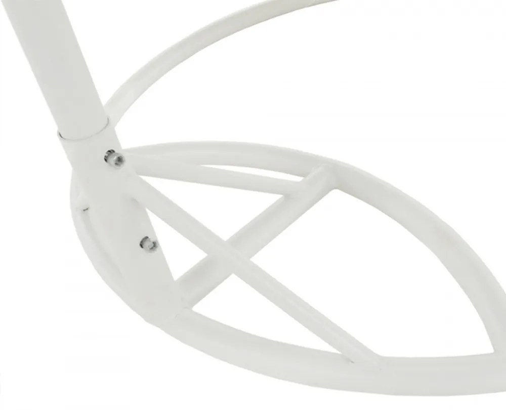 Függőfotel 115x105x195cm fehér Babilon-S-White