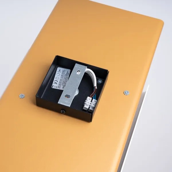 Sollux SL.1353 - Fali lámpa DURLIN 2xG9/8W/230V arany/fehér