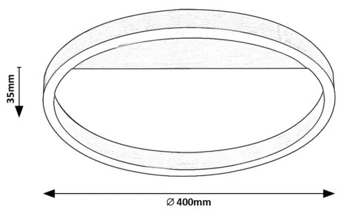 Rabalux 71311 - LED mennyezeti lámpatest THRAC LED/20W/230V matt króm