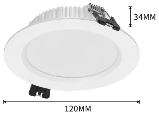 Immax NEO 07294L - DOWN LED, dimmelhető beépíthető mennyezeti lámpa, LED 12W/230V, Wi‑Fi, Ø 12 cm, fehér