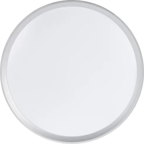 Kanlux 46282-LED Fényerőszabályozható LIXAN 65W/230V 3000-6500K Ø 48,6 cm fehér/ezüst + távirányító