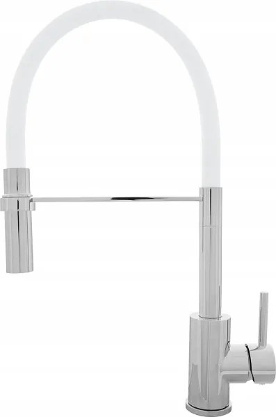 Konyhai csaptelep Kernau Kwt 20 Po Chrome/white ezüst fehér