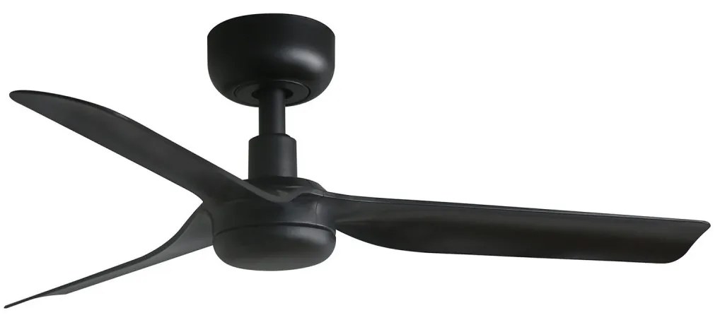 FARO 33822 - Mennyezeti ventilátor MINI PUNT S fekete átm. 90 cm + távirányítás