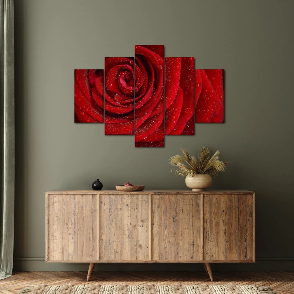 Kép - részlet a rózsáról (150x105 cm)