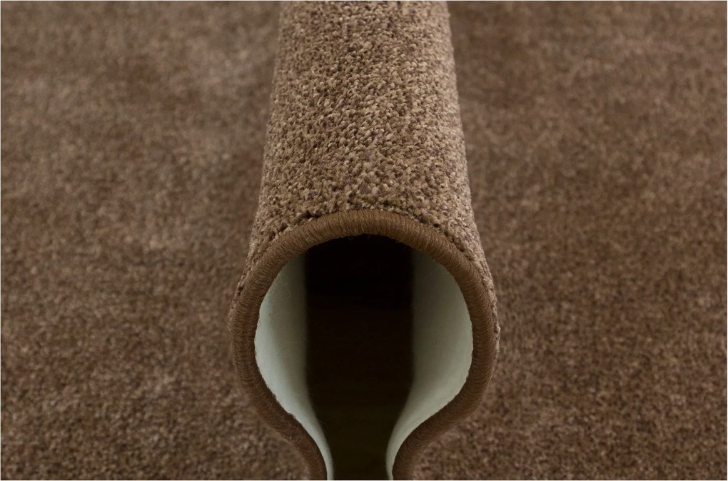 Hálószoba Nappali Szőnyeg Barna Puha Filc Dragon Termo 300x300 cm