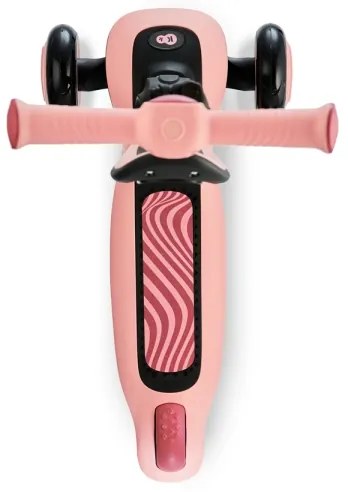 KINDERKRAFT - Gyermek roller 2in1 HALLEY Rózsa rózsaszín