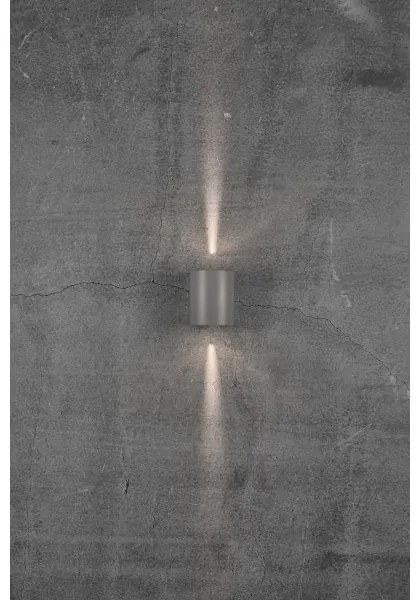 Nordlux - CANTO LED kültéri fali lámpatest 2xLED/5,5W/230V IP44 szürke