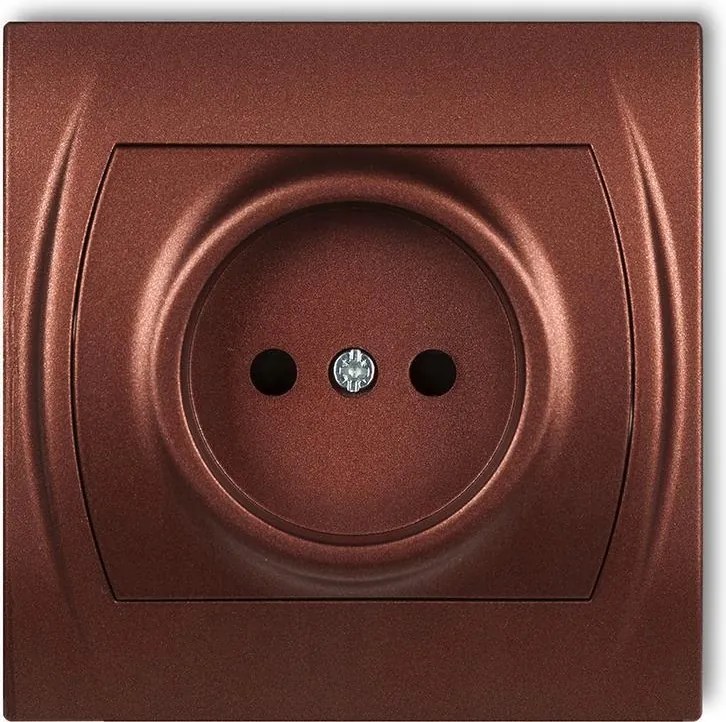 Karlik Logo barna met földelés nélküli szimpla aljzat 9LGP-1