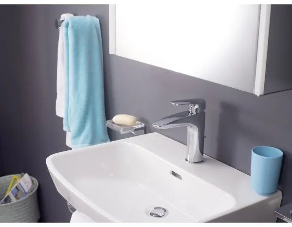 LAUFEN HF500701100000 - LAURIN mosdó csaptelep túlfolyóval, 16,2 cm