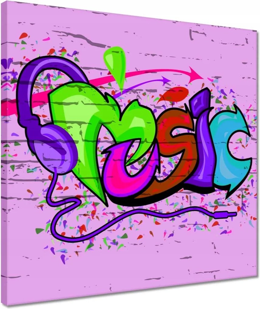 Festmények 40x40 Graffiti Utcaművészet