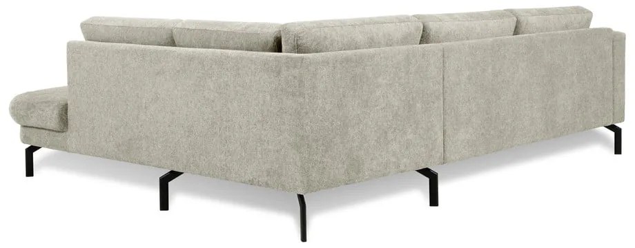 Világosszürke sarokkanapé (jobb oldali) Gomero – Scandic