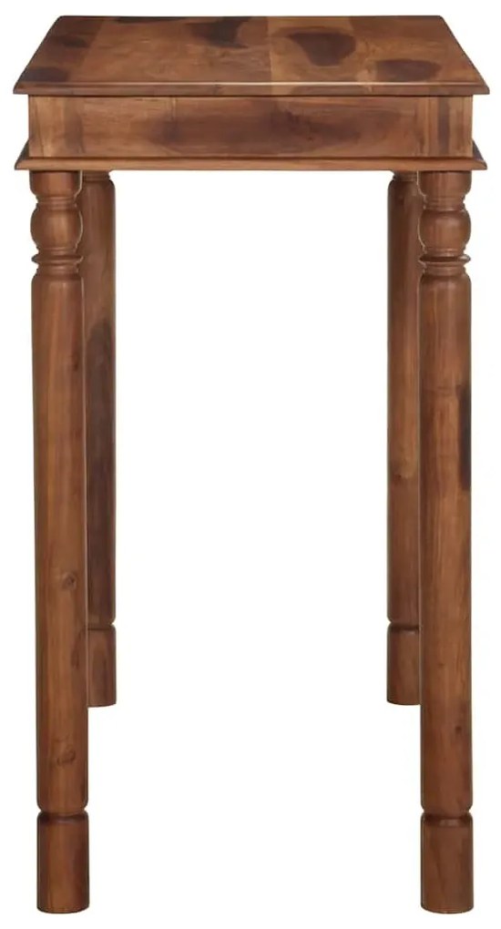 bárasztal 120x60x107 cm tömör fa akácfa
