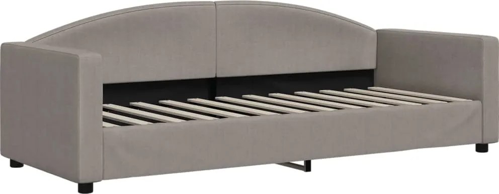 vidaXL tópszínű szövet kanapéágy 80 x 200 cm