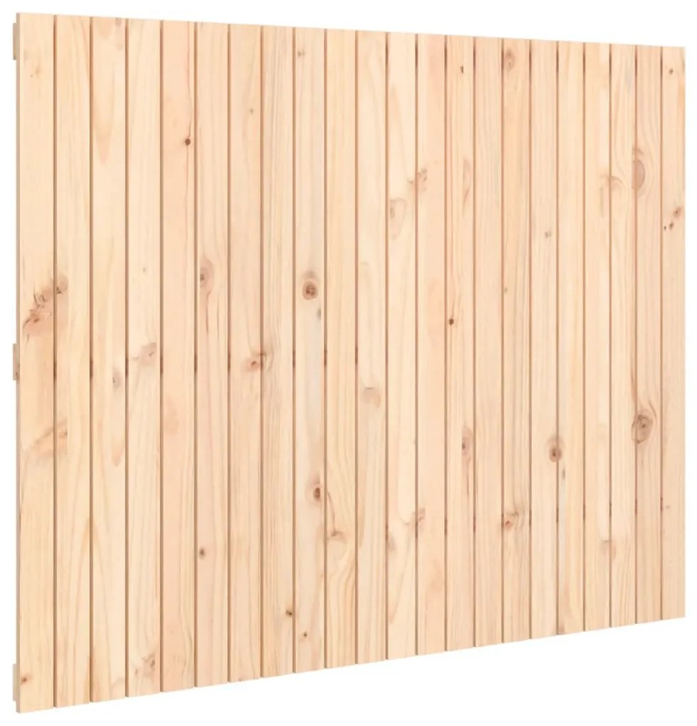 tömör fenyőfa fali fejtámla 140 x 3 x 110 cm
