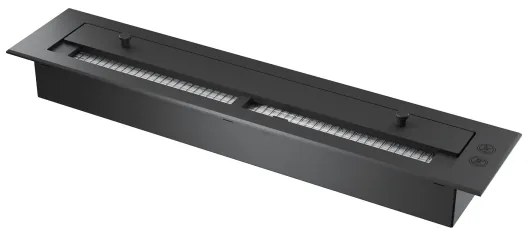 InFire - Sarok BIO kandalló 84x54 cm 3kW fekete