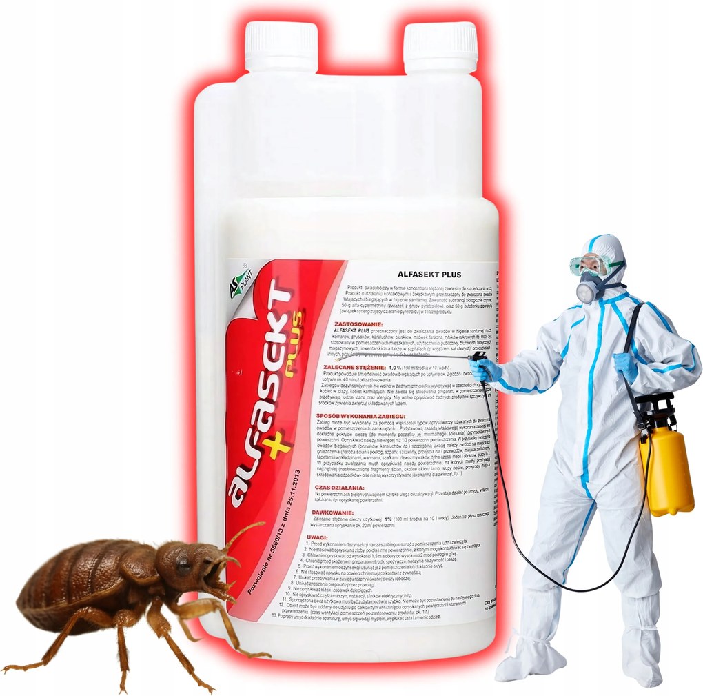 Szúnyogriasztó Légy Hangya Poloska Rovar Hal Alfasekt Plusz 1 L