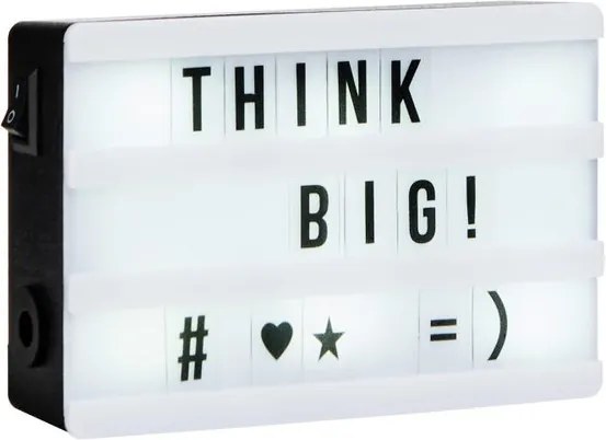 BLOCKBUSTER 10,5 x 7 cm világító doboz (A7)