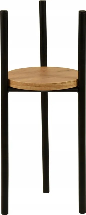 Virágtartó álló fém virágtartó állvány 50 cm