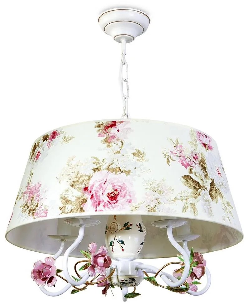 Csillár láncon FLORENCE 5xE14/40W/230v