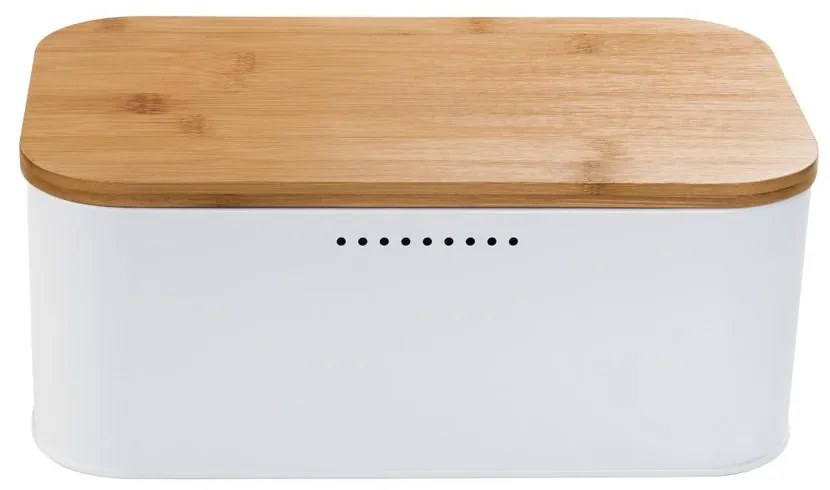 BREAD'N'BREAKFAST kenyértartó, fehér