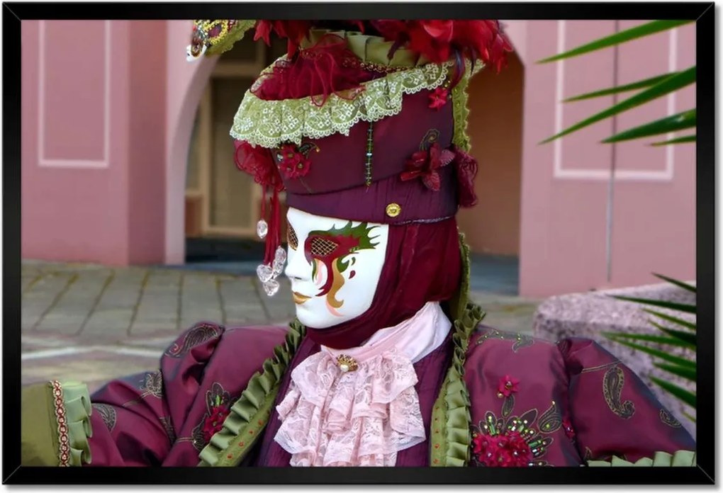 Bekeretezett poszterek 60x40 Szórakozás Velencében