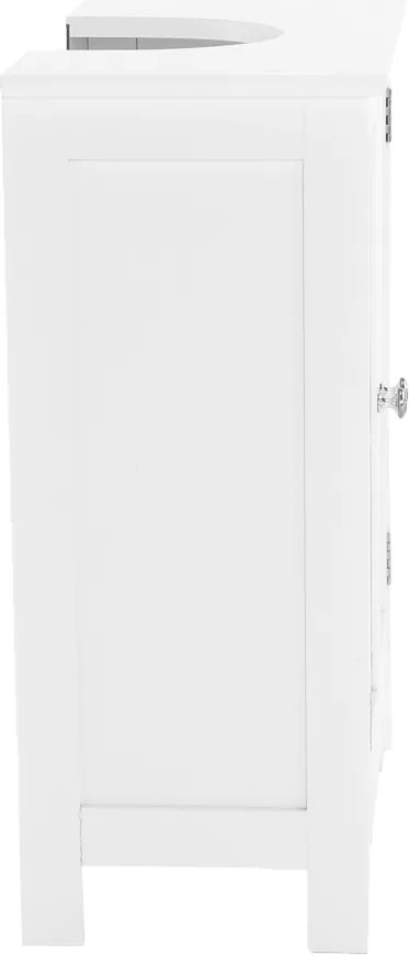 Mosdószekrény, fehér, ATENE TYP 3