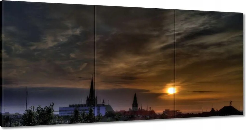 Képek 180x90 A nap lenyugszik Horyzont Város