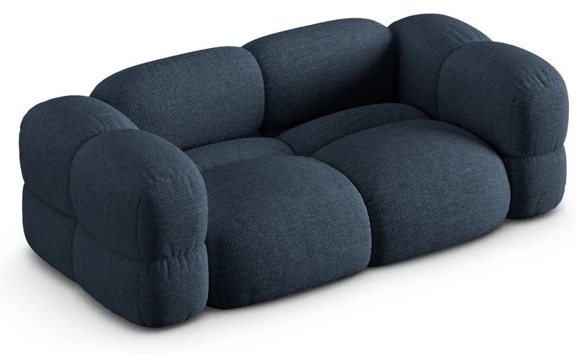 Sötétkék kanapé 210 cm Loretto – Cosmopolitan Design