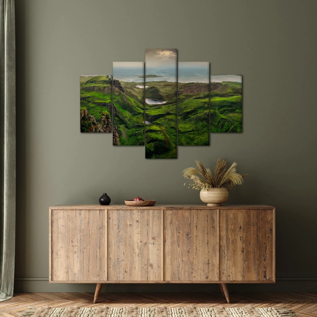 Kép - Quiraing, Skócia (150x105 cm)