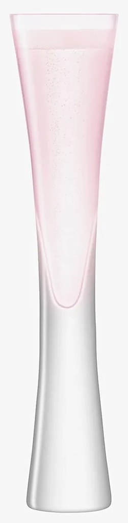 Sklenice na šampaňské Moya, 170 ml, růžová, set 2 ks - LSA International