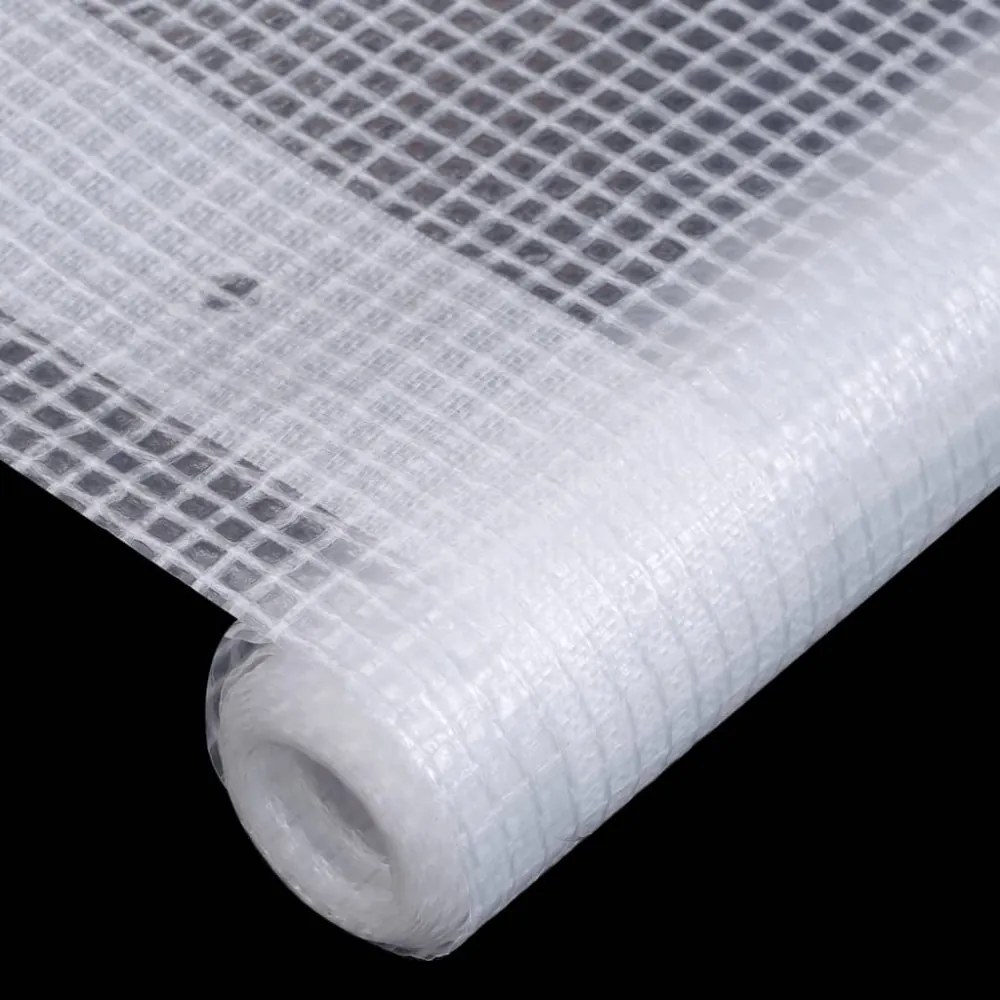 2 db fehér takaróponyva 260 g/m² 4 x 8 m