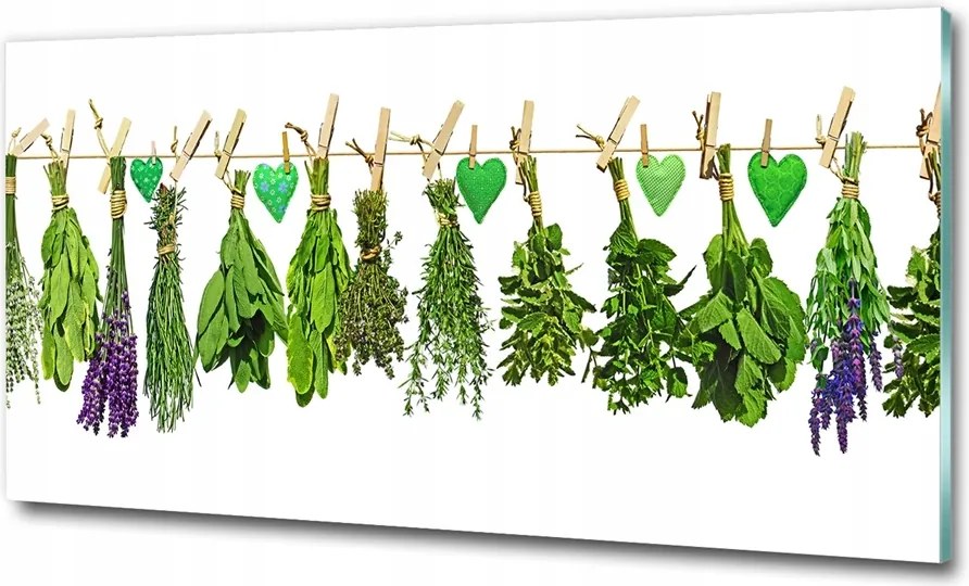 Fotó vászonkép edzett üveg Orchidea 100x70