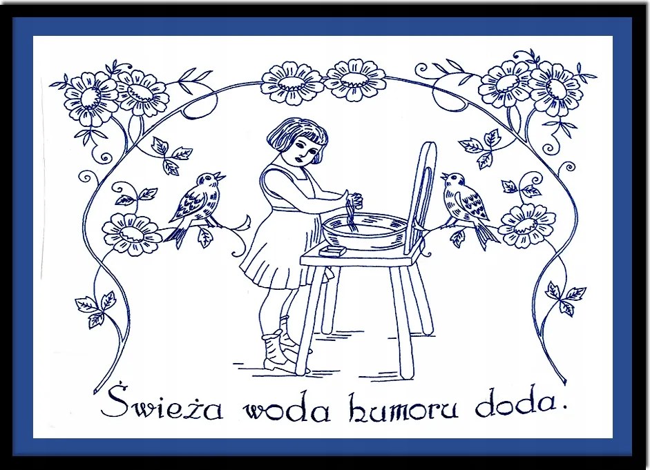 Vászonkép Poszter Keretben Fürdőszoba Wc Friss Víz Humorral P2540_53x73