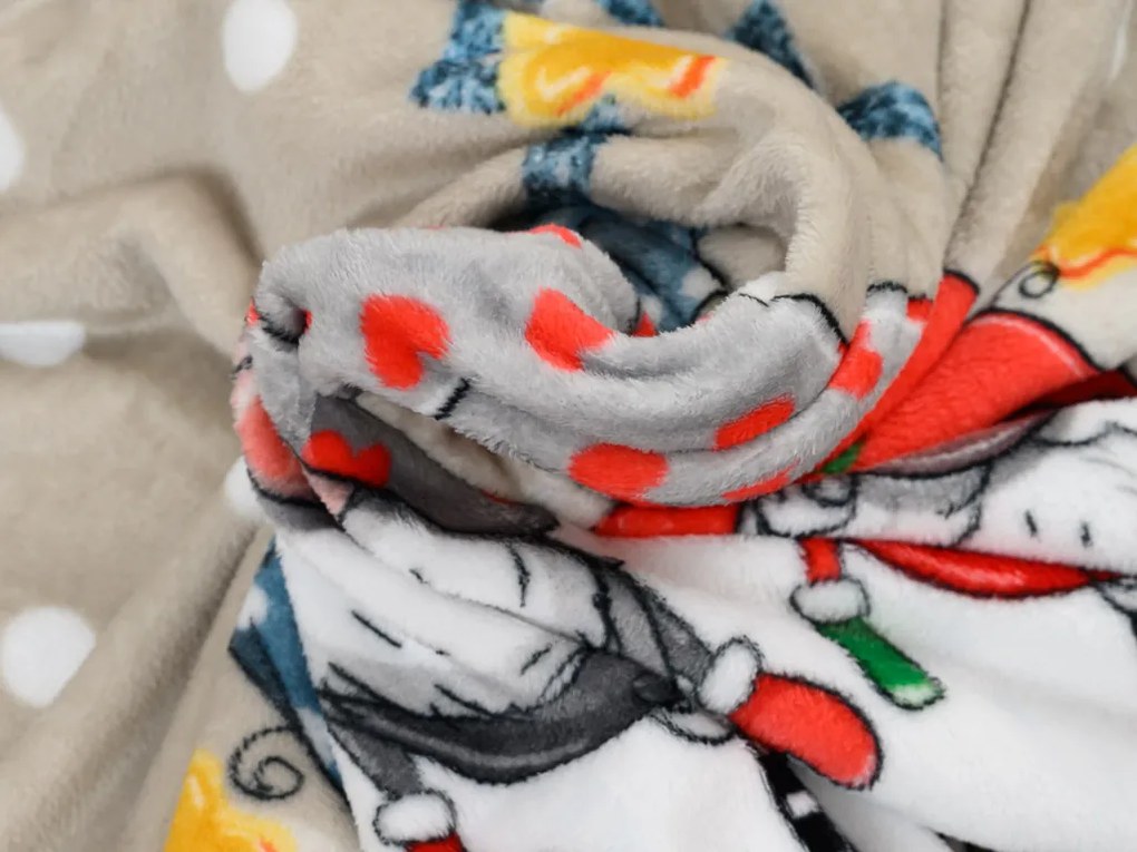 GNOME bézs mikroplüss ágyneműhuzat Ágyneműhuzat mérete: 70 x 90 cm | 140 x 200 cm