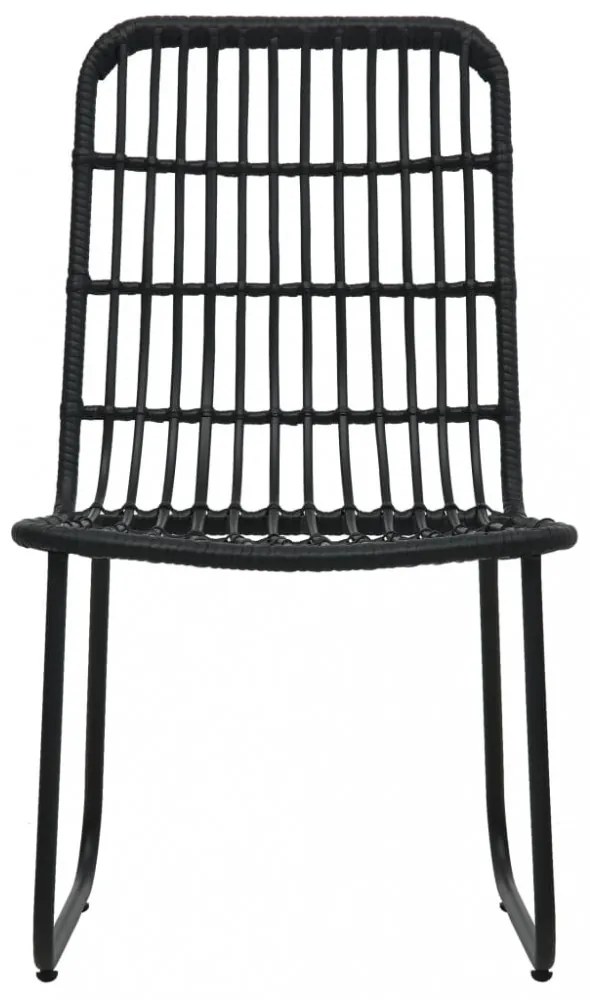 5 részes polyrattan és üveg kültéri étkezőgarnitúra
