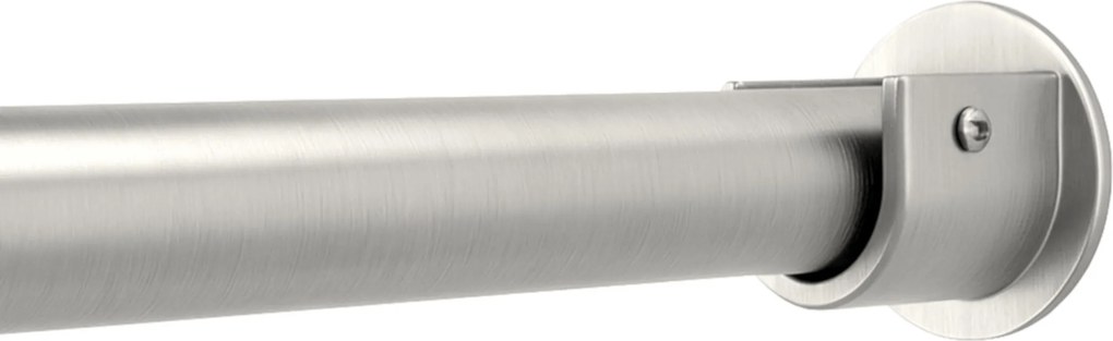 Fém Üreges Függönykarnis 19 mm ezüst Nikkel karika nélkül 140 cm