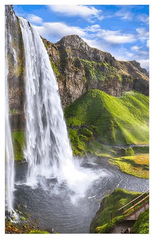 Poszter Seljalandsfoss vízesés