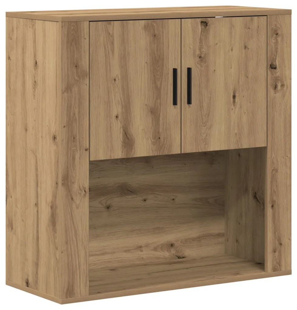 Fali Szekrény Mesteri Tölgy 80x33x80 cm Forgácslap