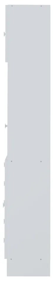Fehér fürdőszoba szekrény 90x182 cm Combi – TemaHome