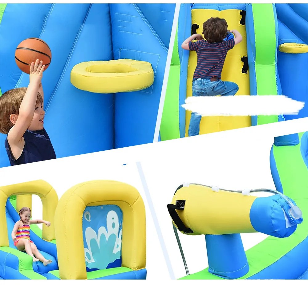 Vízágyús felfújható vízipark