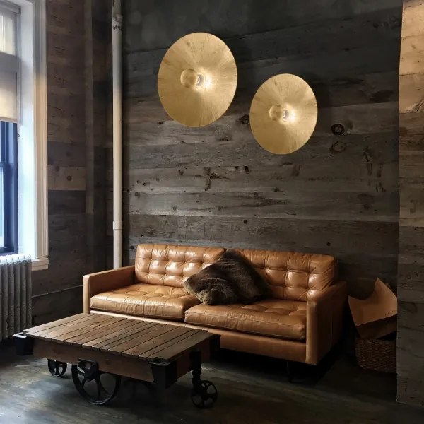 Kolarz A1306.61XL.3.SunAu - Fali lámpa MOON 1xE27/100W/230V arany