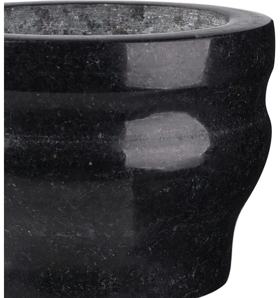 Cole&Mason - GRANITE gránit mozsár és törő, 18 cm, gránit/fekete
