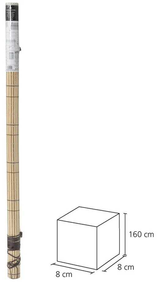 Világosbarna bambusz roló 160x180 cm Natural Life – Casa Selección