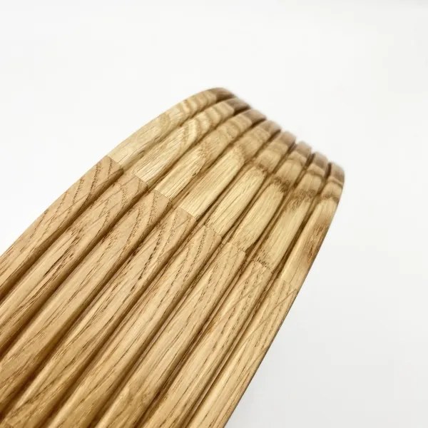 Fürdőszobai mennyezeti lámpatest LINARO 3xE27/15W/230V IP54 tölgy, átmérő 37 cm
