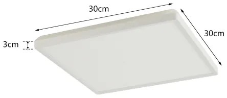 Brilagi - LED Fürdőszobai lámpa ULTRA SLIM LED/18W/230V 30x30 cm fehér IP54